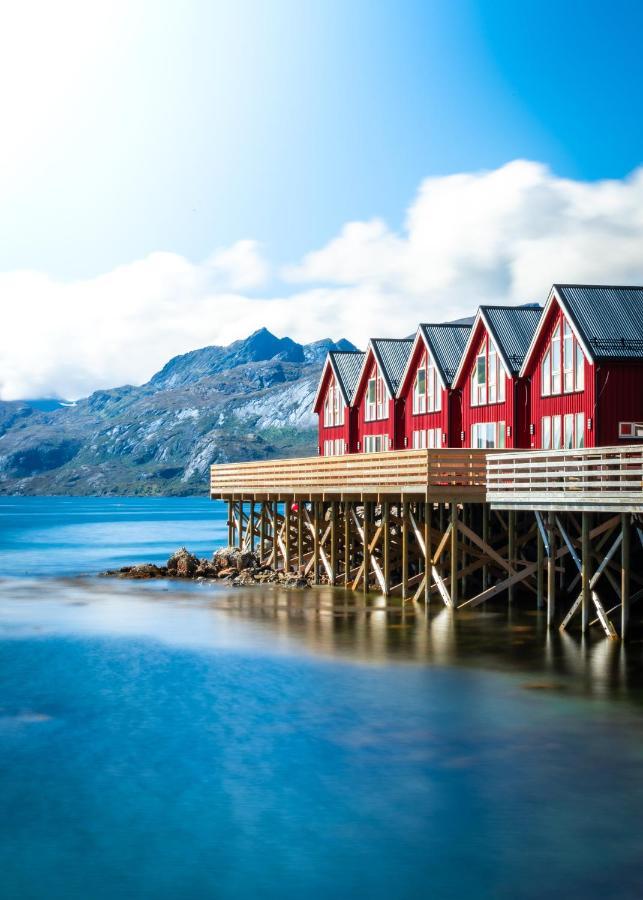 Lofoten Rorbu Lodge Offersoya Экстерьер фото